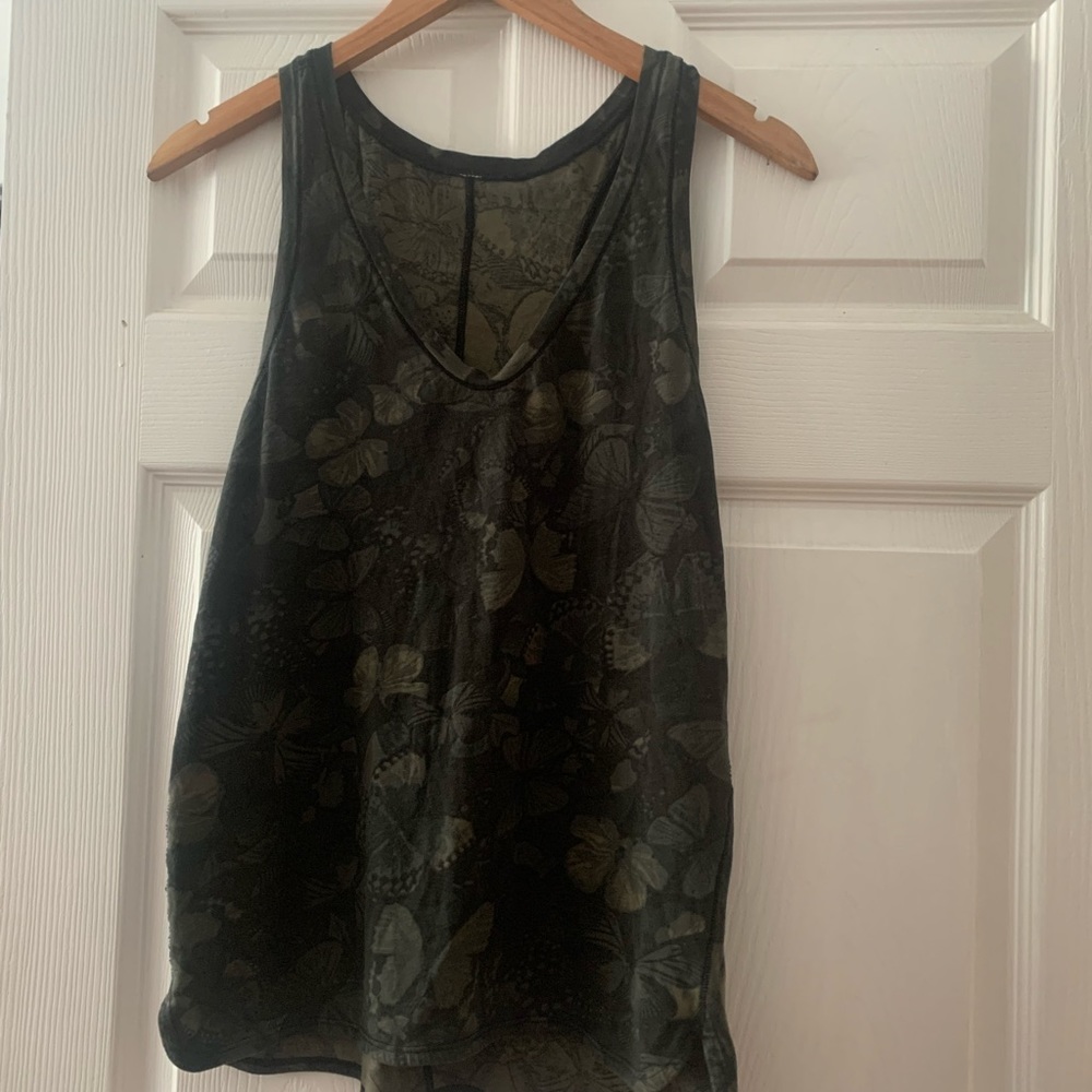 Lululemon butterfly tank top